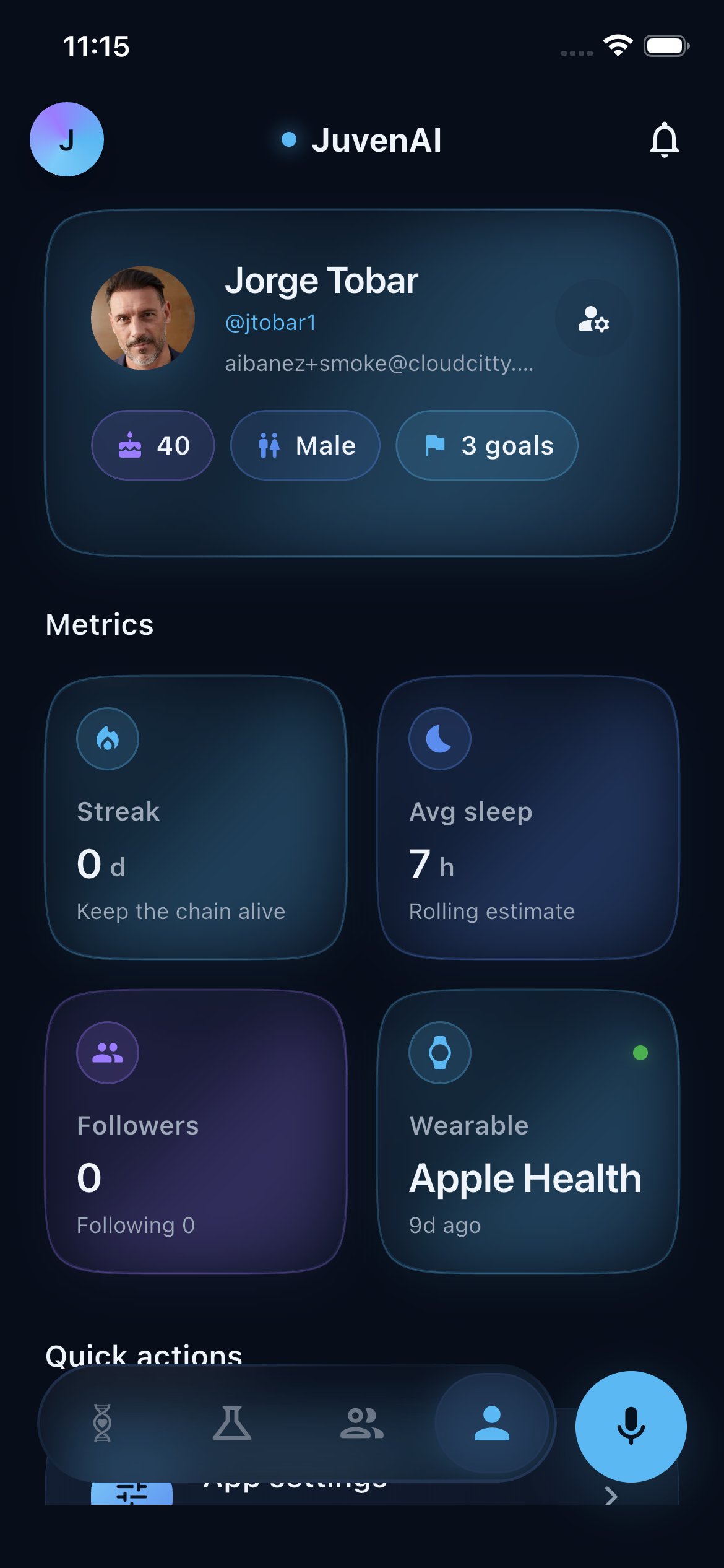 Seguimiento y retroalimentación continua en la app JuvenAI